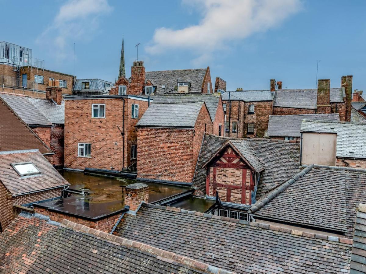 Pass The Keys 5C Charming Town Centre Apartment With Roof Top Views Shrewsbury Exteriér fotografie